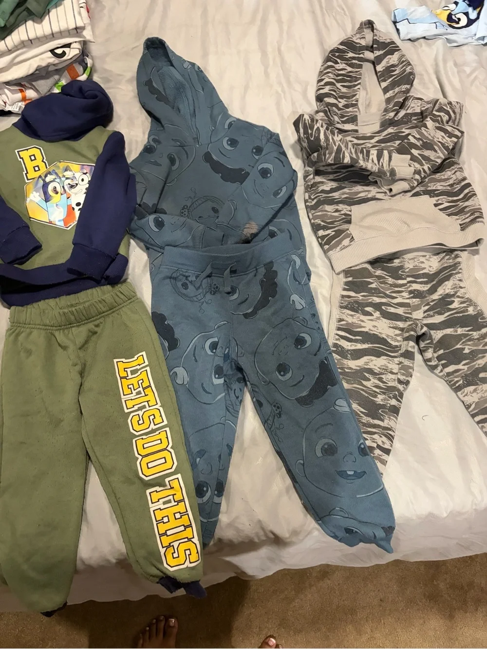 Bluey outfits size
